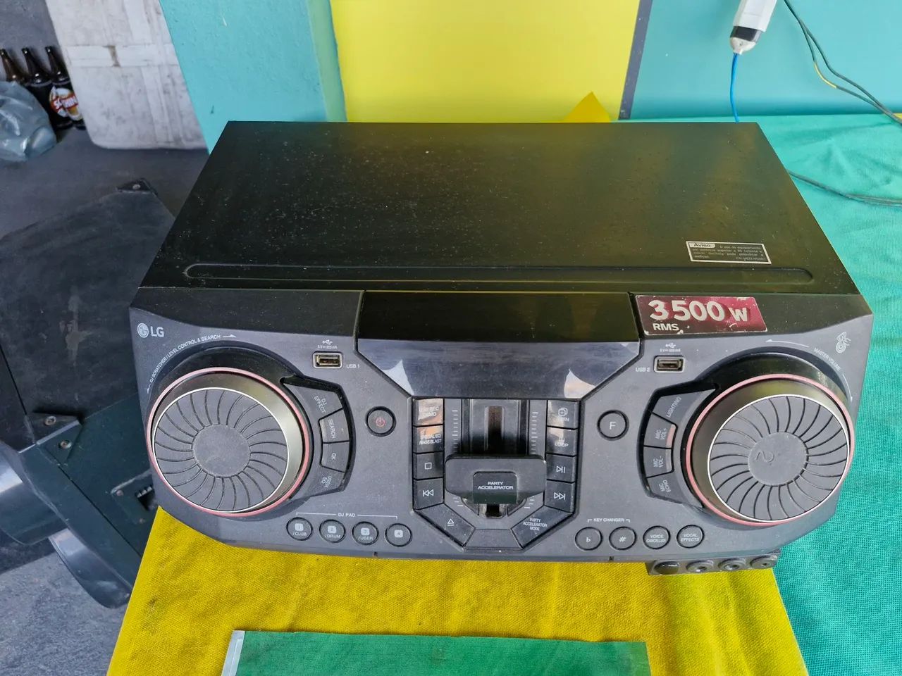 Som LG 3.500W de potência. - Foto 5