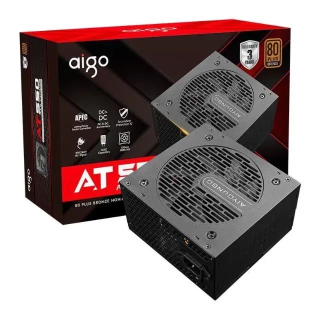 Fonte Aigo Darkflash AT550 550W 80 Plus Bronze