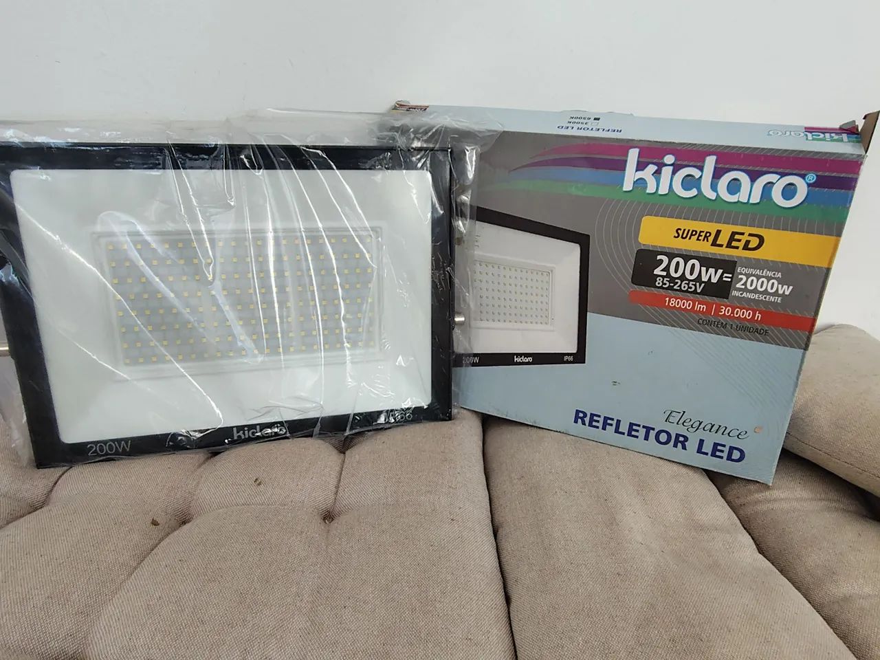 Refletor Kiclaro Super LED 200w -  Elegance  - Foto 2