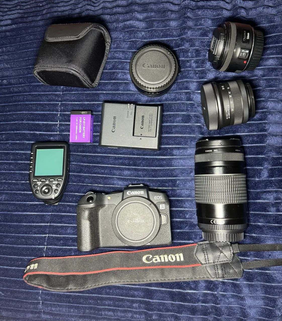 Canon RP + 3 Lentes + Acessórios (Kit Completo)