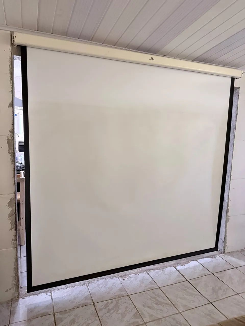 Projetor + telão + Fire stick - Foto 2