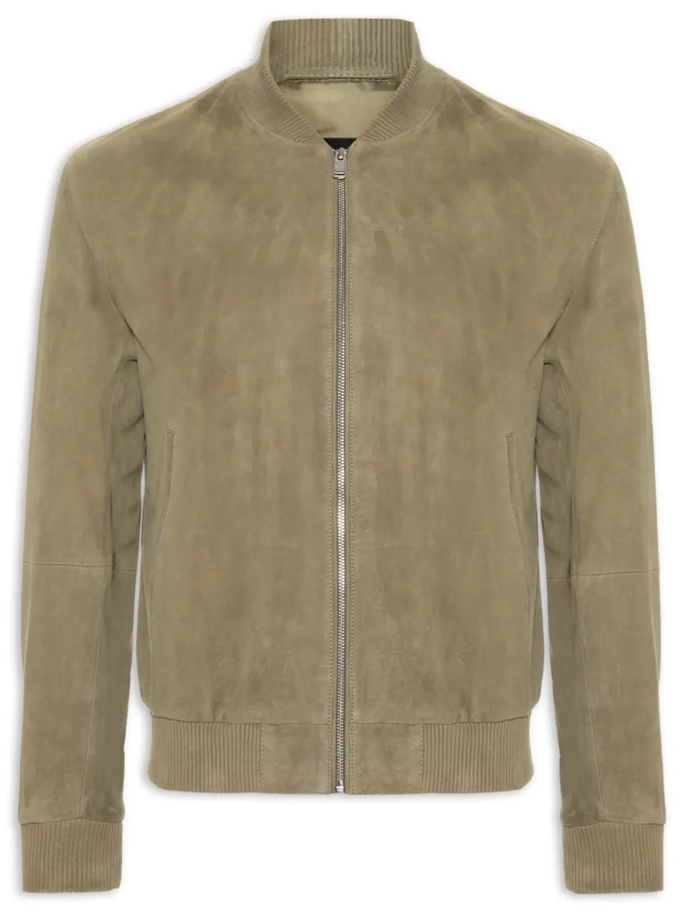 Jaqueta Masculina De Camurça H-Muller Verde Boss - Foto 4