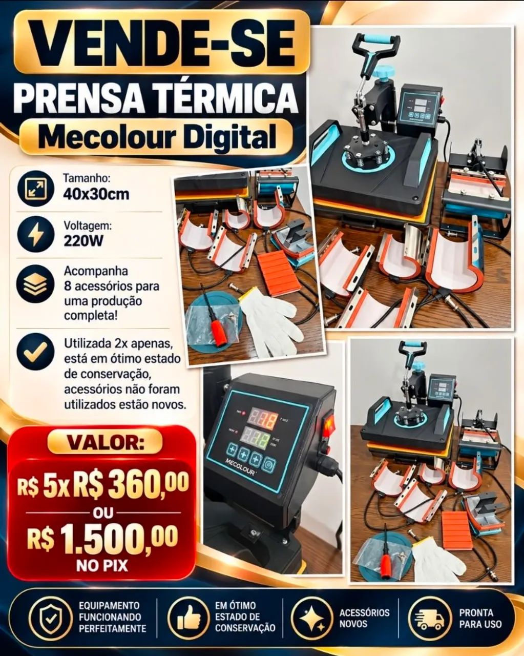 Equipamentos e Kit para Estamparia - Foto 2