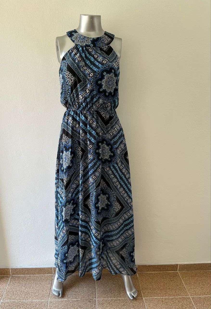 Vestido longo estampado  - Foto 3