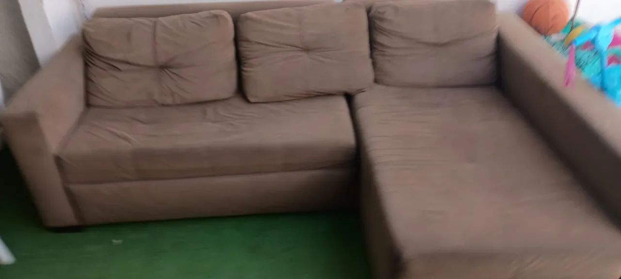 Sofá retrátil com baú  - Foto 2