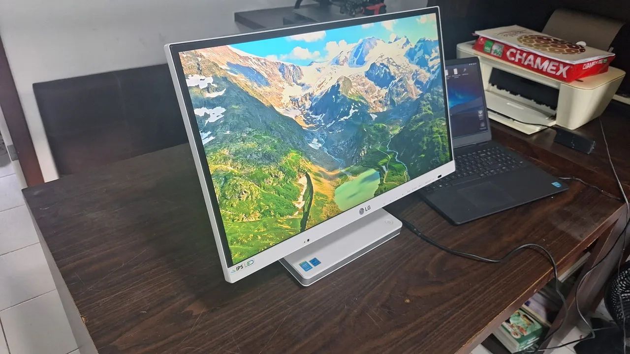 Monitor LG 23V545 23" Full HD - HDMI - Funcionando Perfeitamente - Foto 3