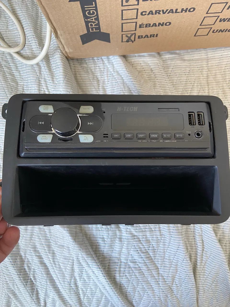 ? Rádio Automotivo H-Tech - USB / MP3