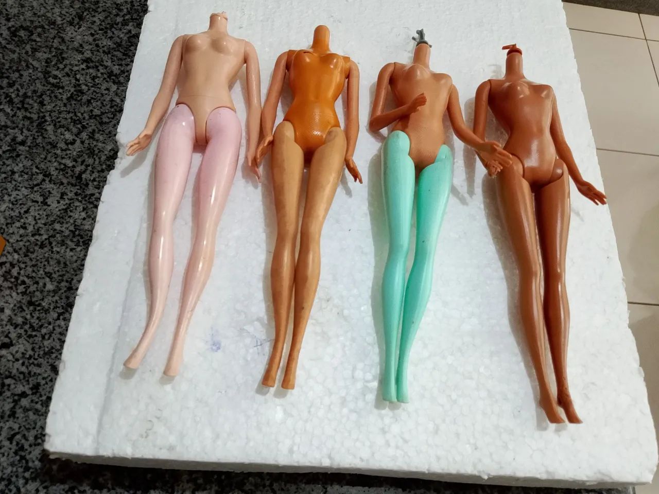 Lote de corpos de bonecas Barbies Mattel 