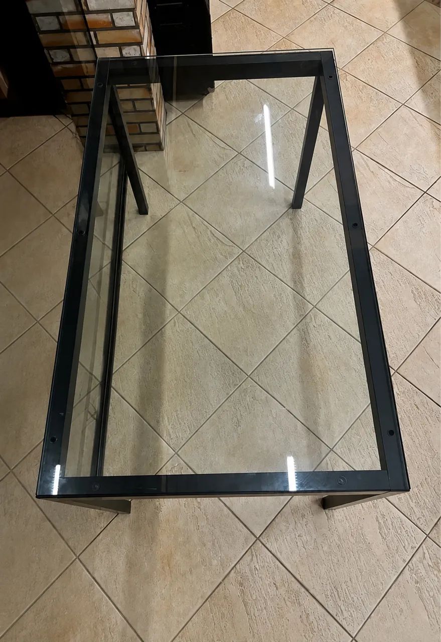 Mesa de Vidro Em Excelente Estado  - Foto 2