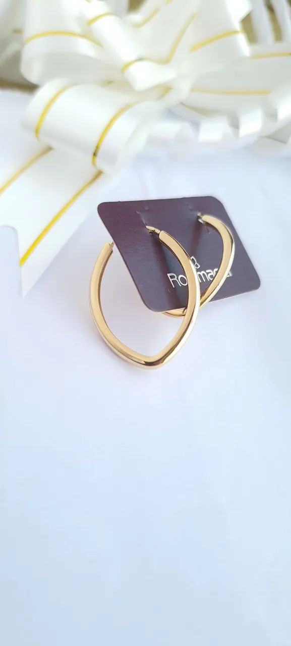 Brinco Rommanel argola