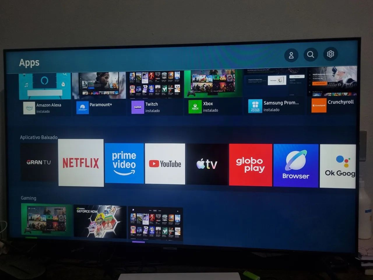 Samsung Smartv 4k 50" polegadas 