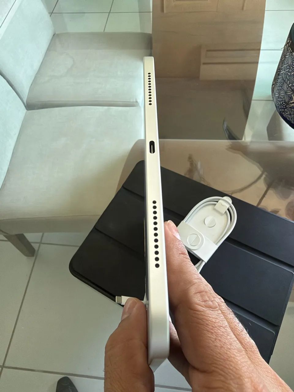 iPad 11 128 gigas bateria 100% garantia até maio  - Foto 3