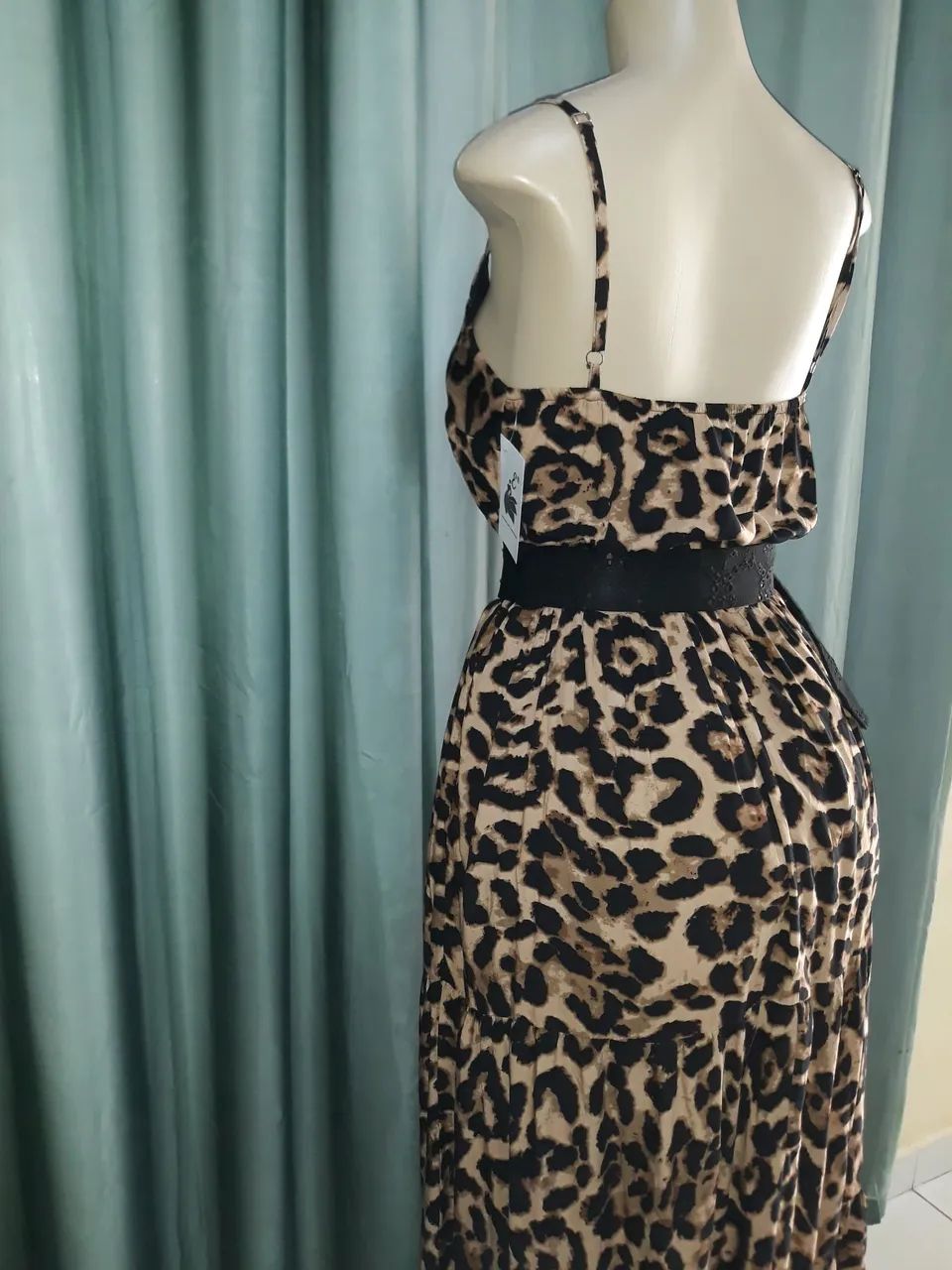 Vestido animal print M - Foto 3