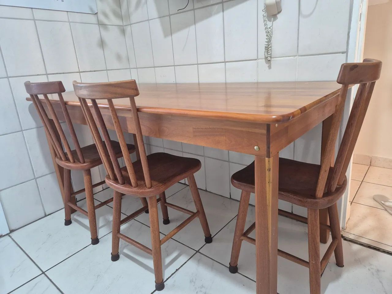 Mesa em madeira - Foto 2