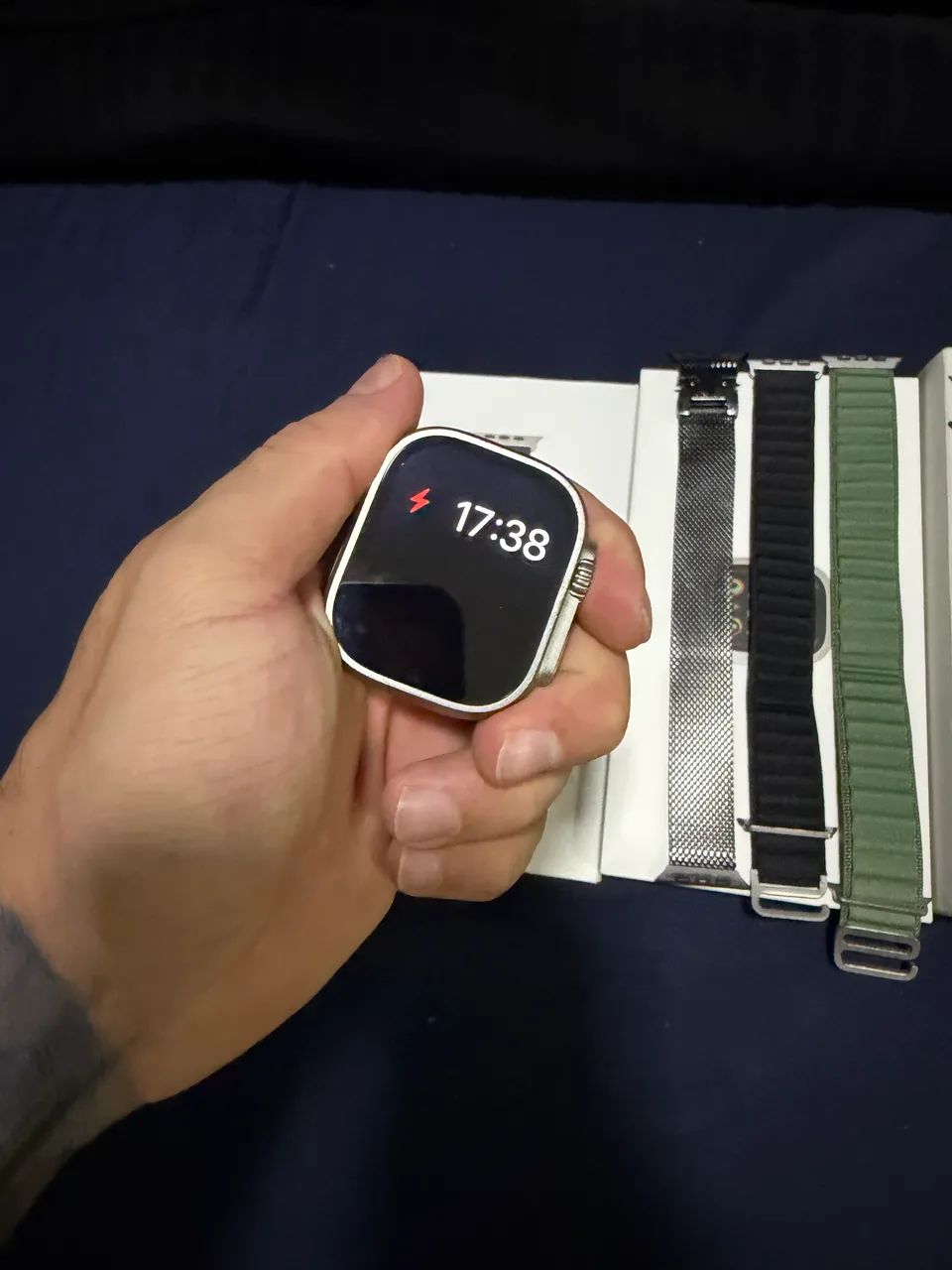 RELÓGIO APPLE WATCH ULTRA 2 49MM - TITANIUM  - Foto 3
