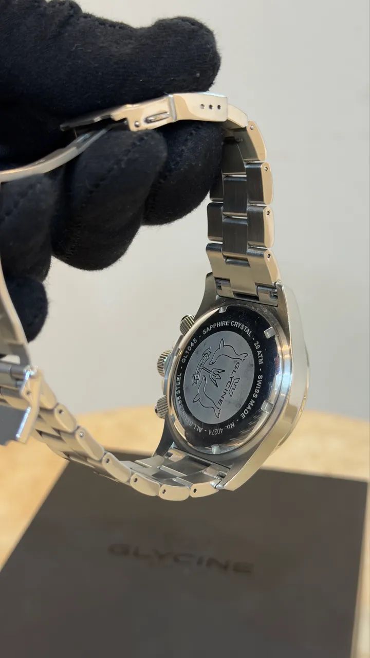 Relógio Glycine Combat Sub Chrono  - Foto 5