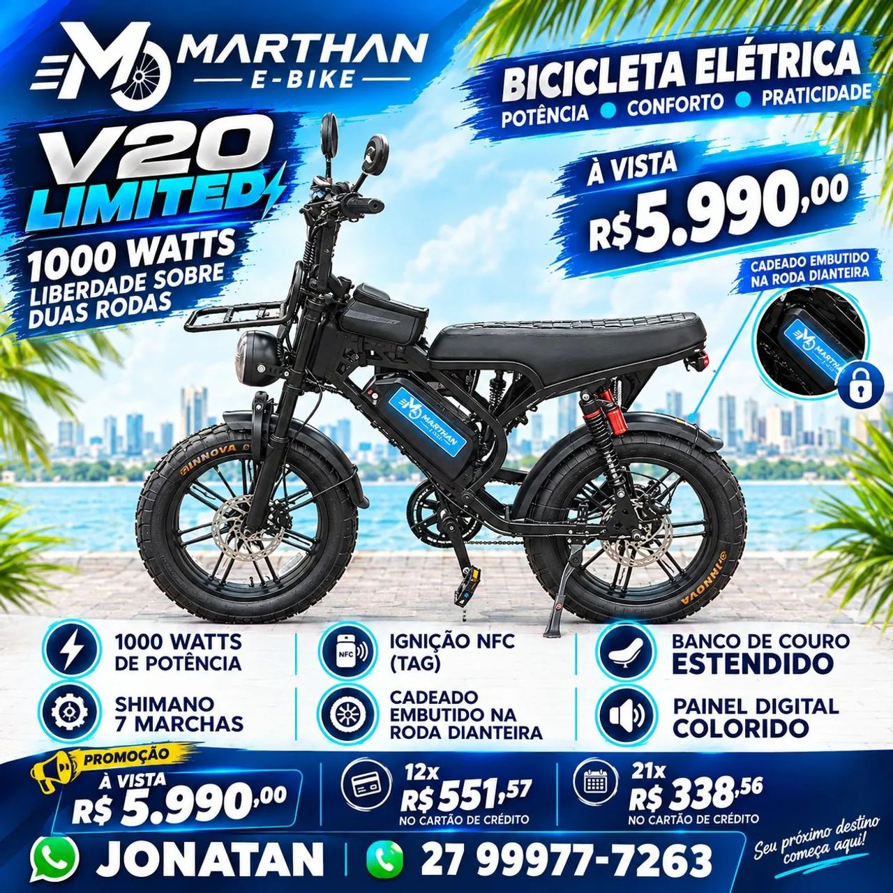 Bicicleta Elétrica