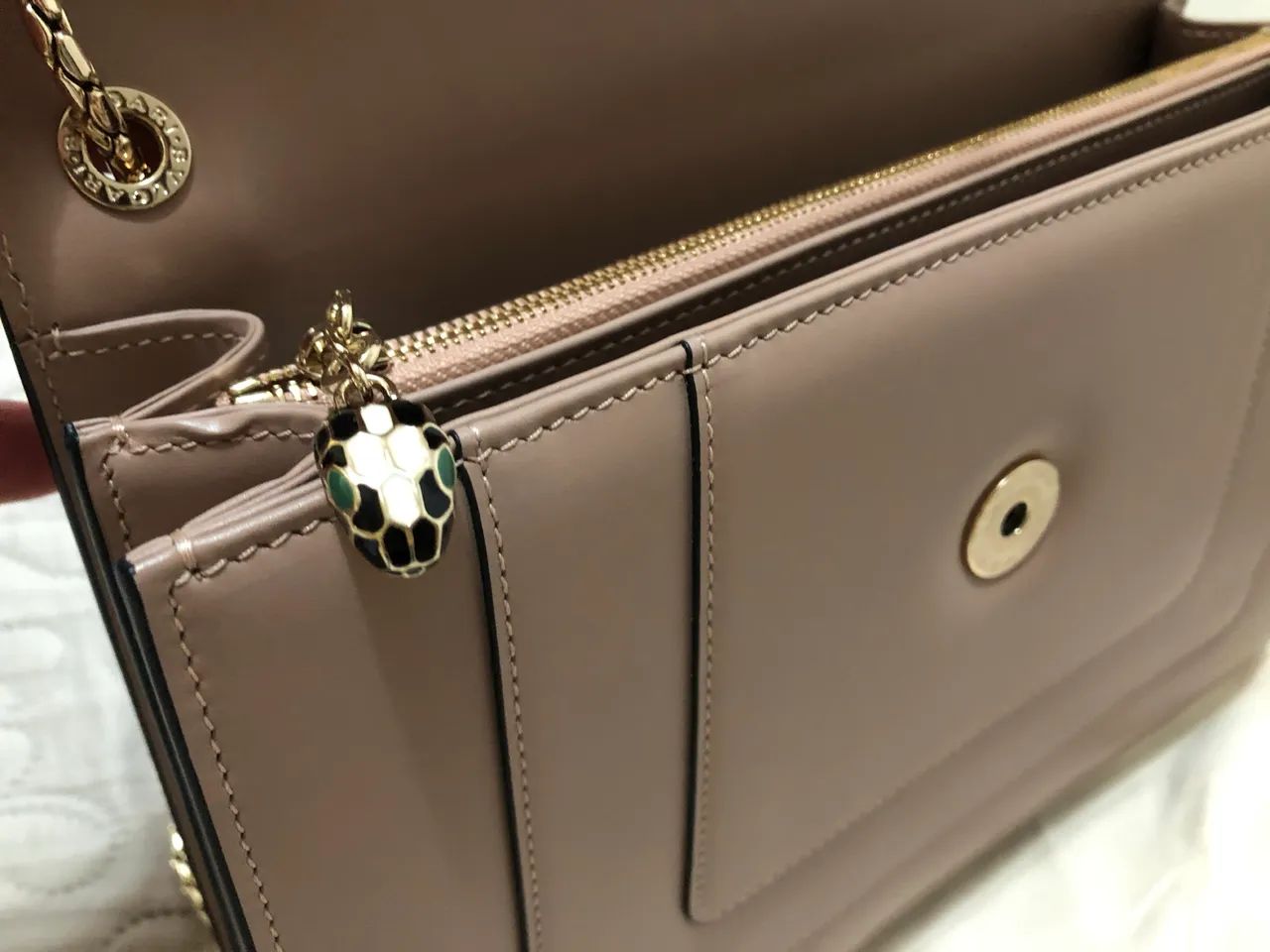 Bolsa tiracolo bvlgari serpente nude - Foto 3
