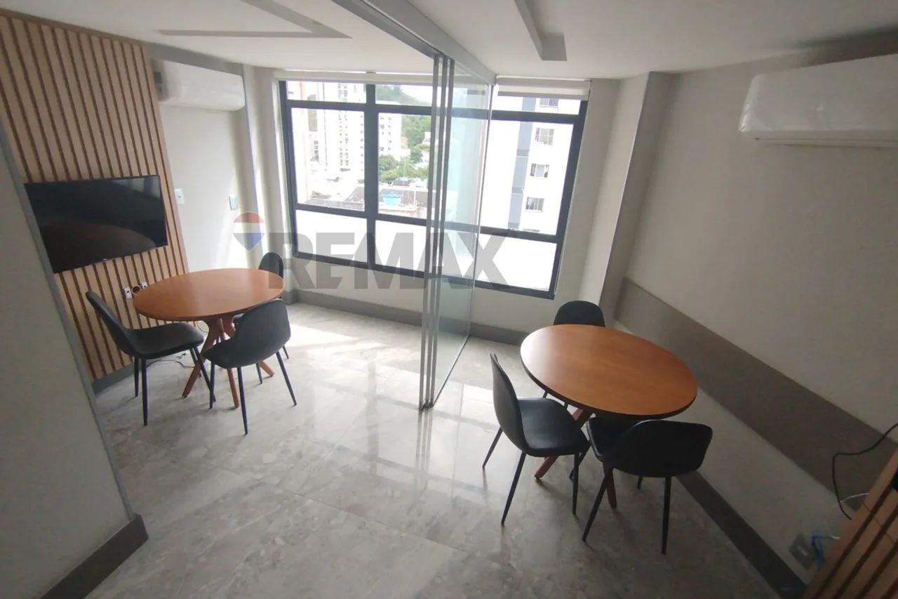 Sala Comercial Mobiliada, Decorada e Climatizada para locação na Praia do Canto - Foto 5