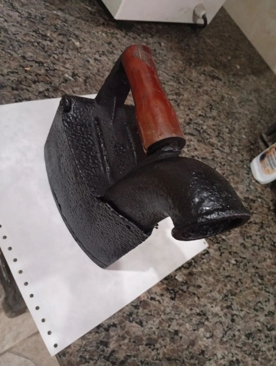 Ferro de passar roupa antigo  - Foto 4