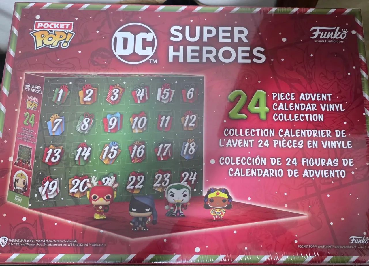 Funko Pop - Calendário de advento - DC Super Heroes - Foto 2