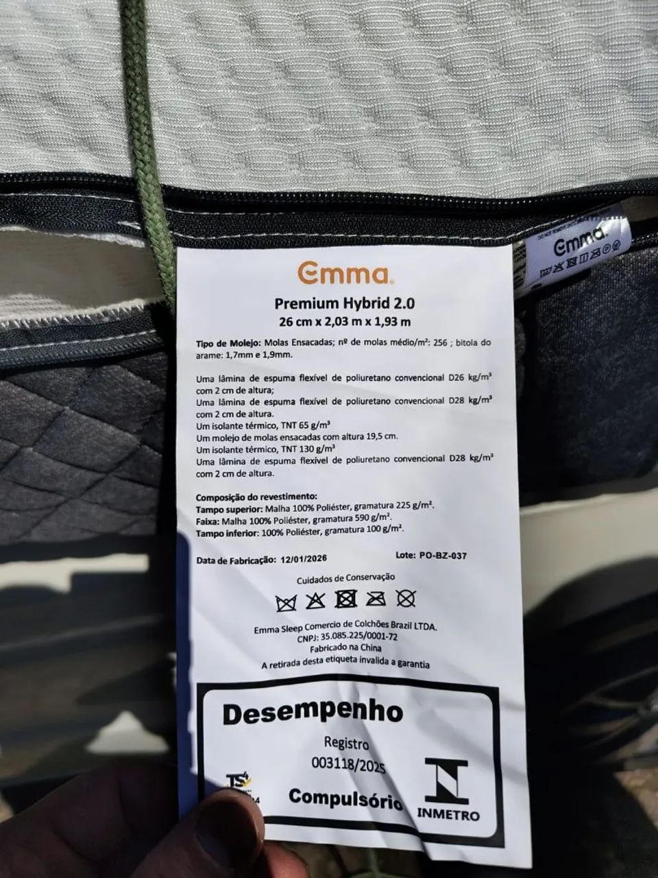 Colchão Emma Premium 