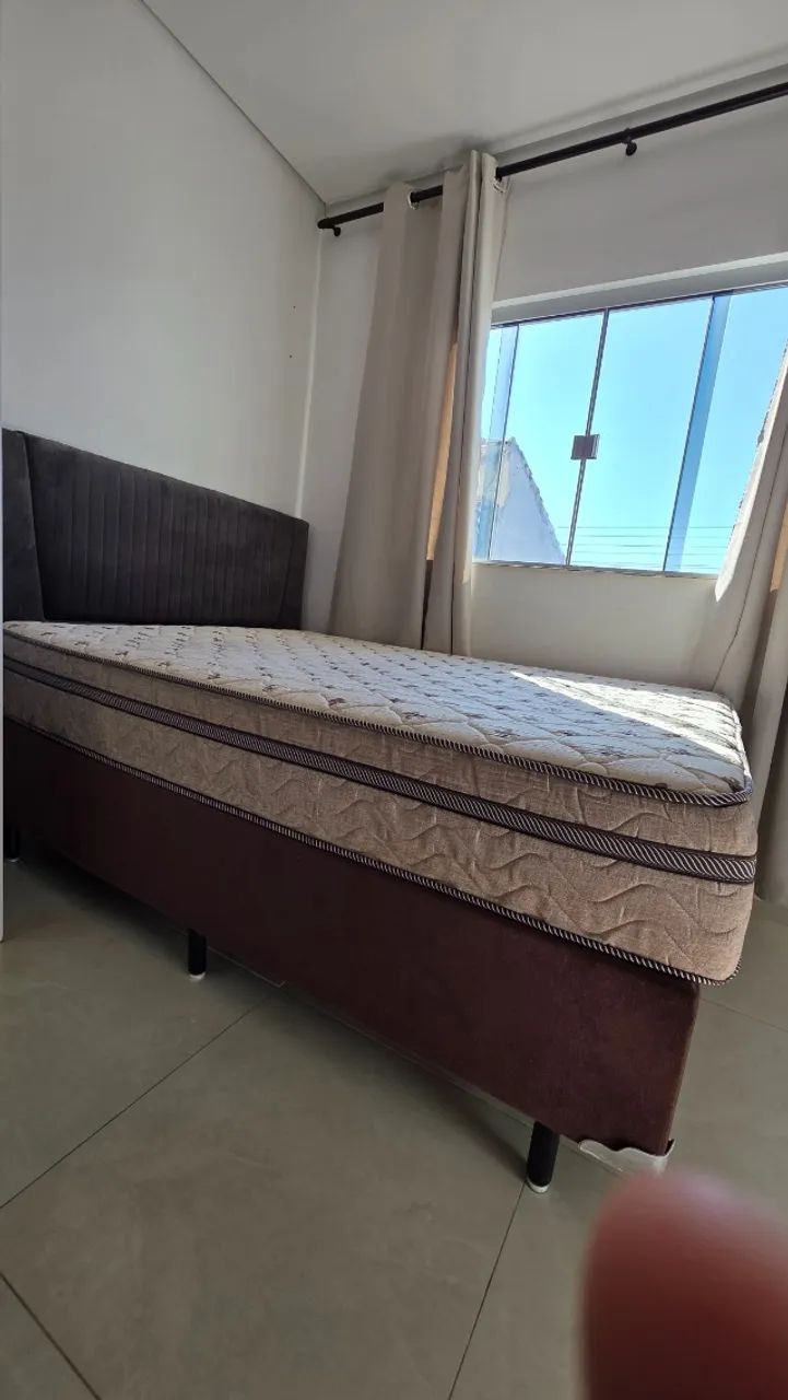 Cama Box Casal Com Cabeceira - Foto 3