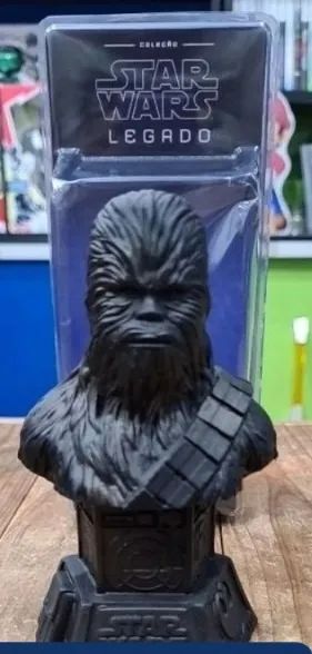Busto colecionável Chewbacca Star Wars Disney - Foto 2