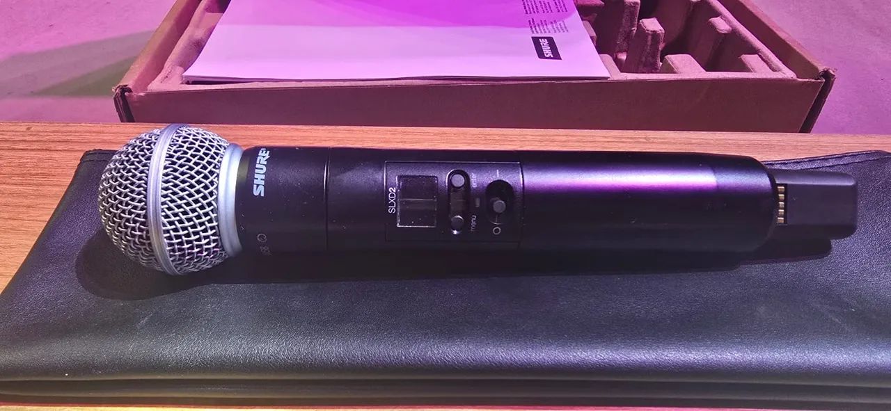 Microfone Sem Fio Duplo Shure SLXD24D/SM58 e BETA58 - Foto 6