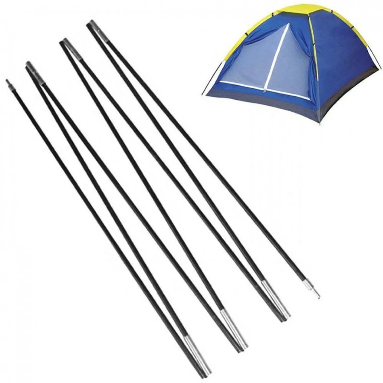 Kit vareta pra barraca  tenda mor 4 pessoas - Foto 3