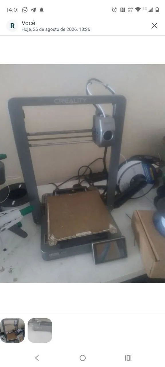 Ender 3 v3 em perfeito estado