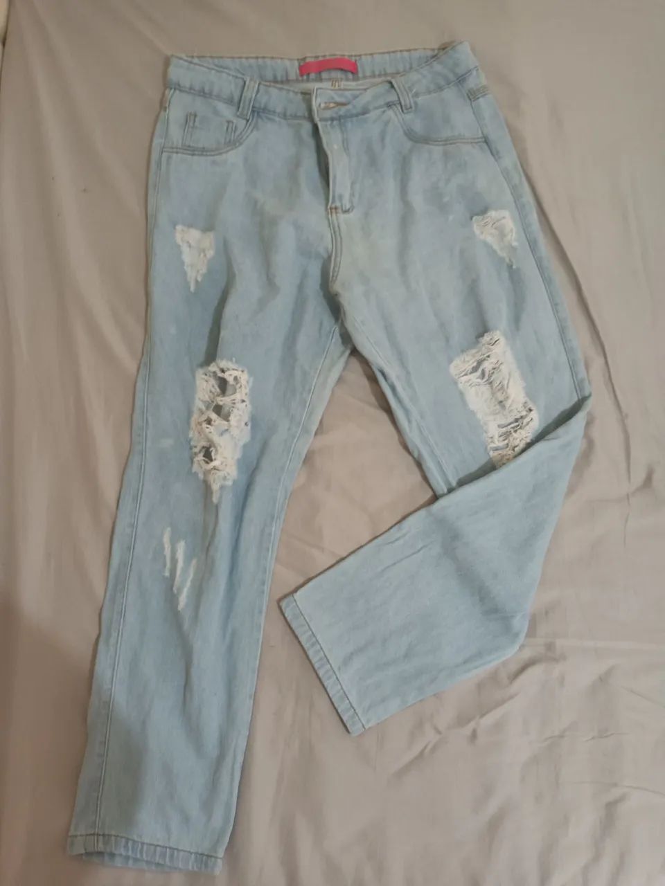 Calça jeans feminina tam 42 - Foto 5