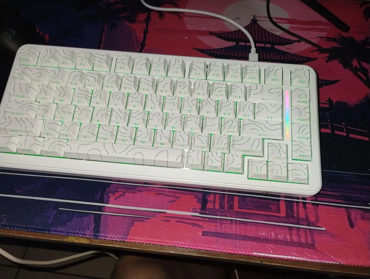 Teclado mecânico  attack Shack 89he - Foto 5