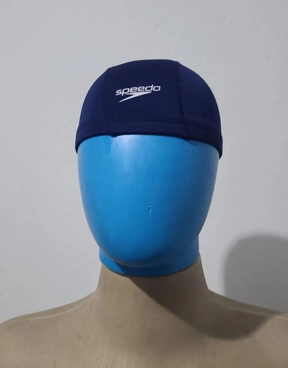 Touca Azul marinho da Speedo de natação, bonita, original, confortável, atual.  - Foto 2