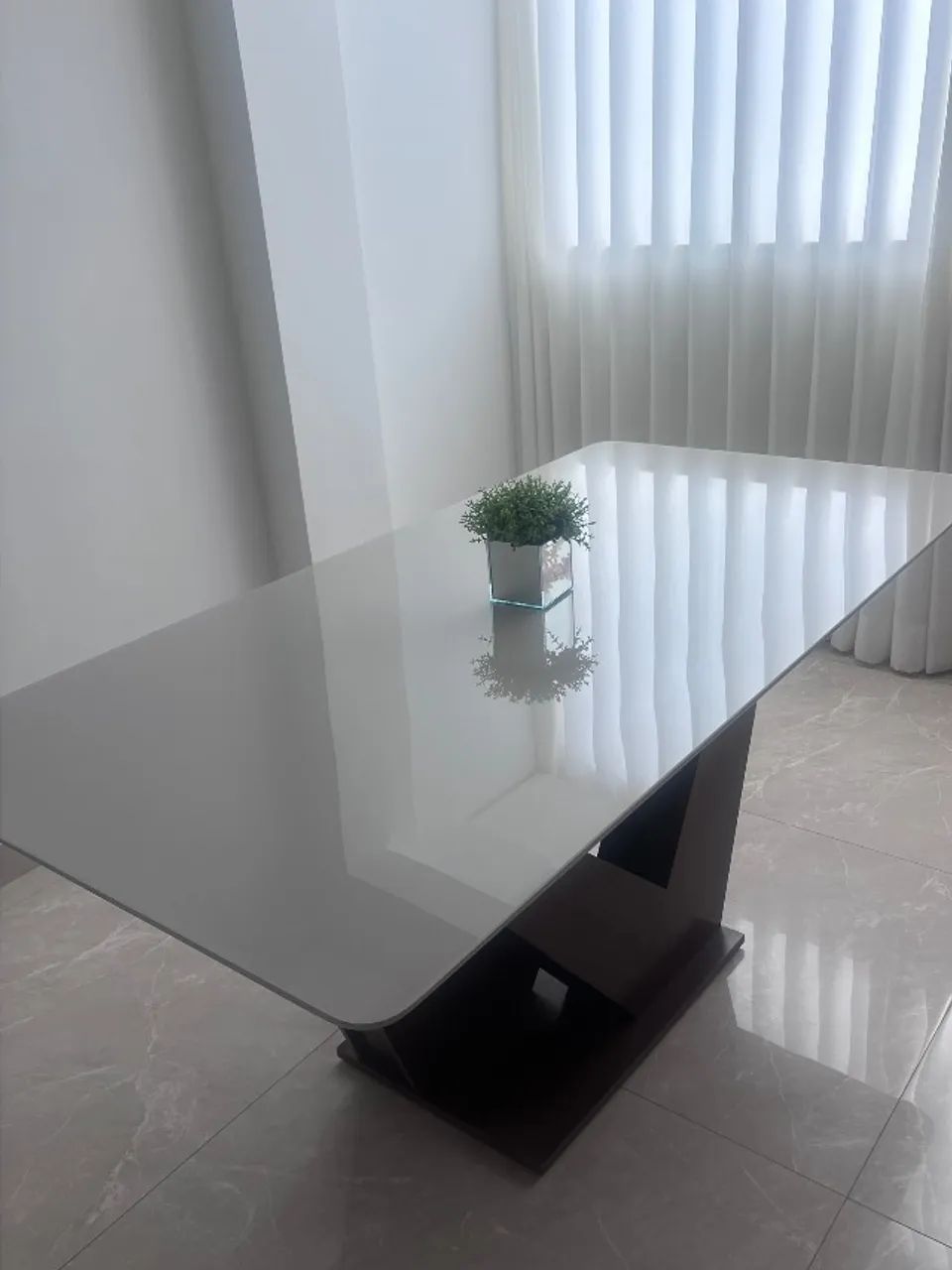 Mesa de jantar retangular 1,80x090