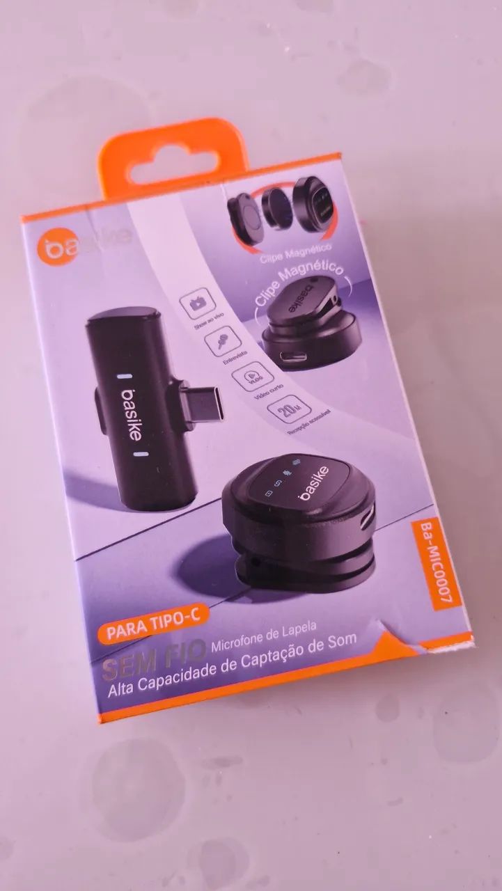 Microfone lapela 