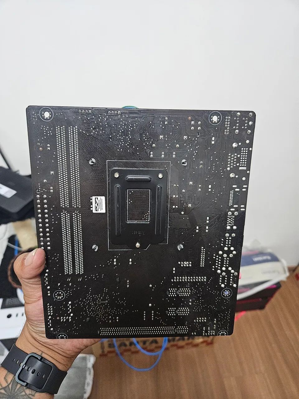 Placa-mãe ASUS H110M-CS + Cooler Intel + Processador Intel I5 8500 - Foto 4
