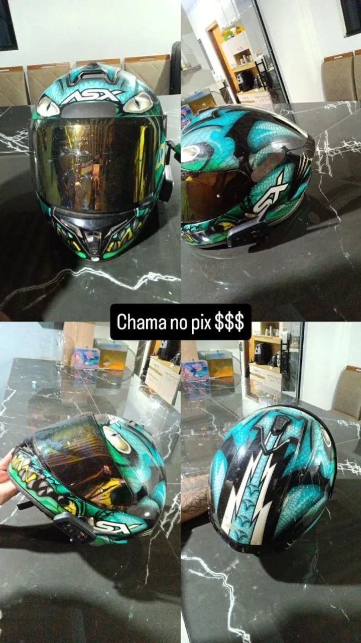 Capacete asx  - Foto 2