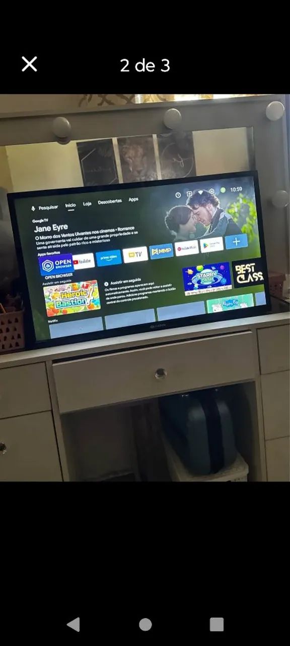 Tv 32 smart vizzion por 550