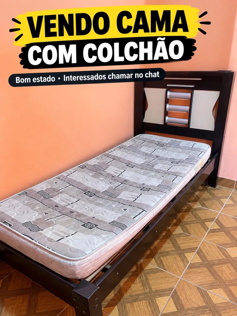 Cama com colchão 
