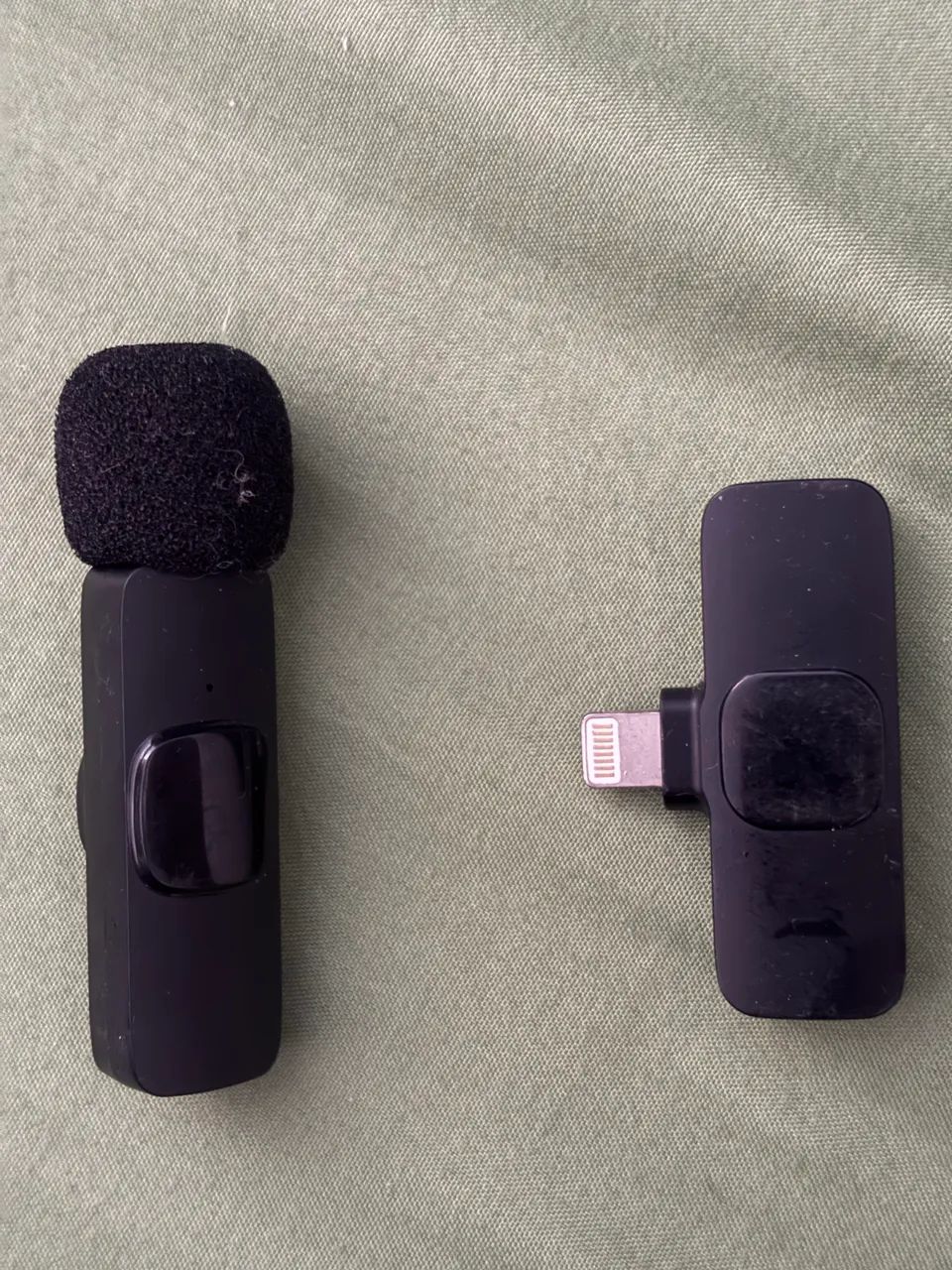 Microfone de lapela para iPhone 
