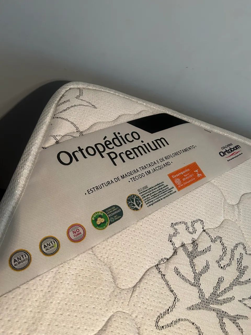 Colchão ortopédico premium com  box. Ortobom - Foto 2
