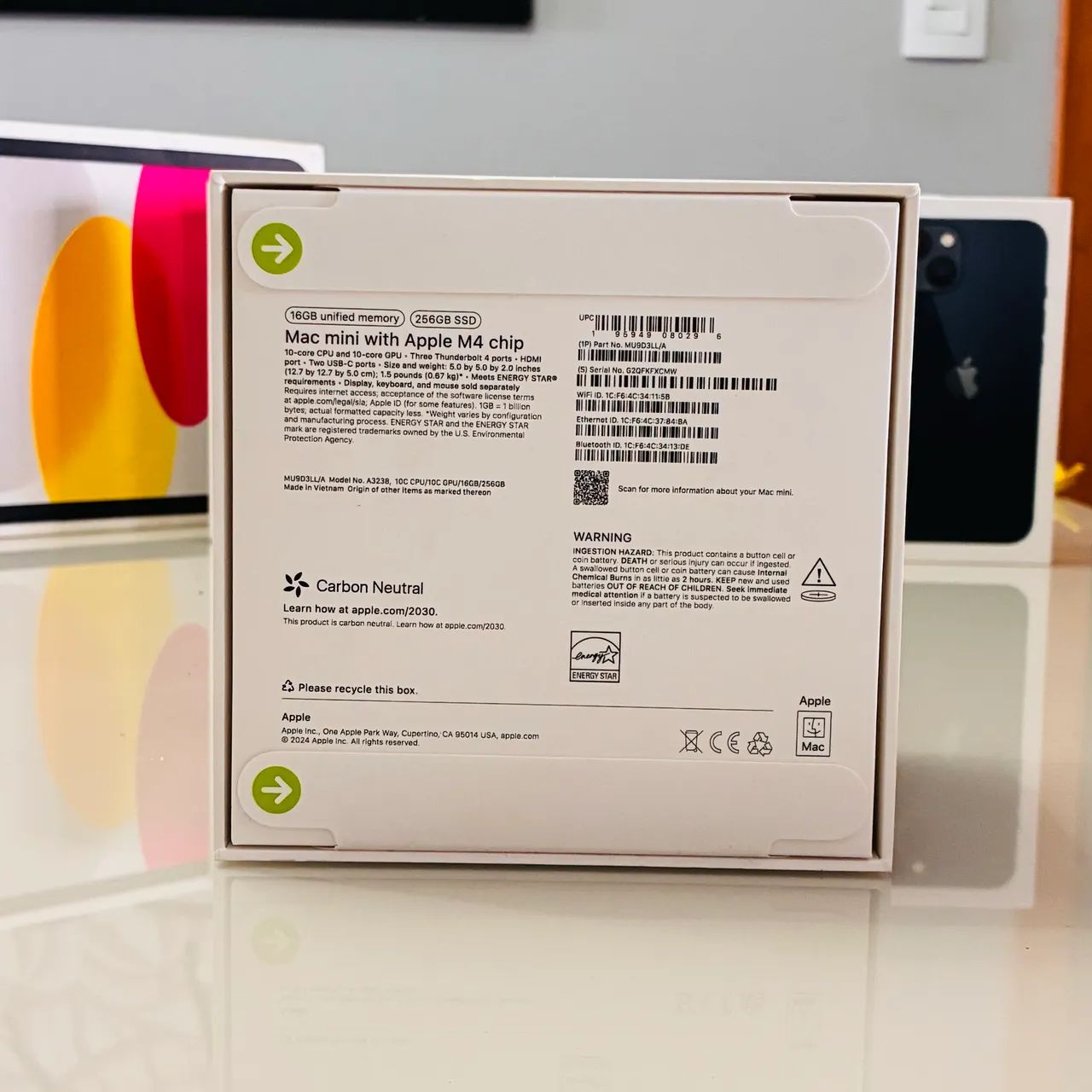 Mac Mini M4 - 16GB RAM - 256GB SSD - Lacrado - Garantia Apple  - Foto 3