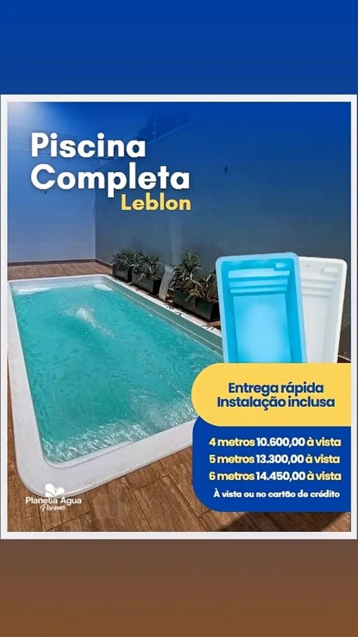 Piscina de 5 Metros com instalação completa  - Foto 4