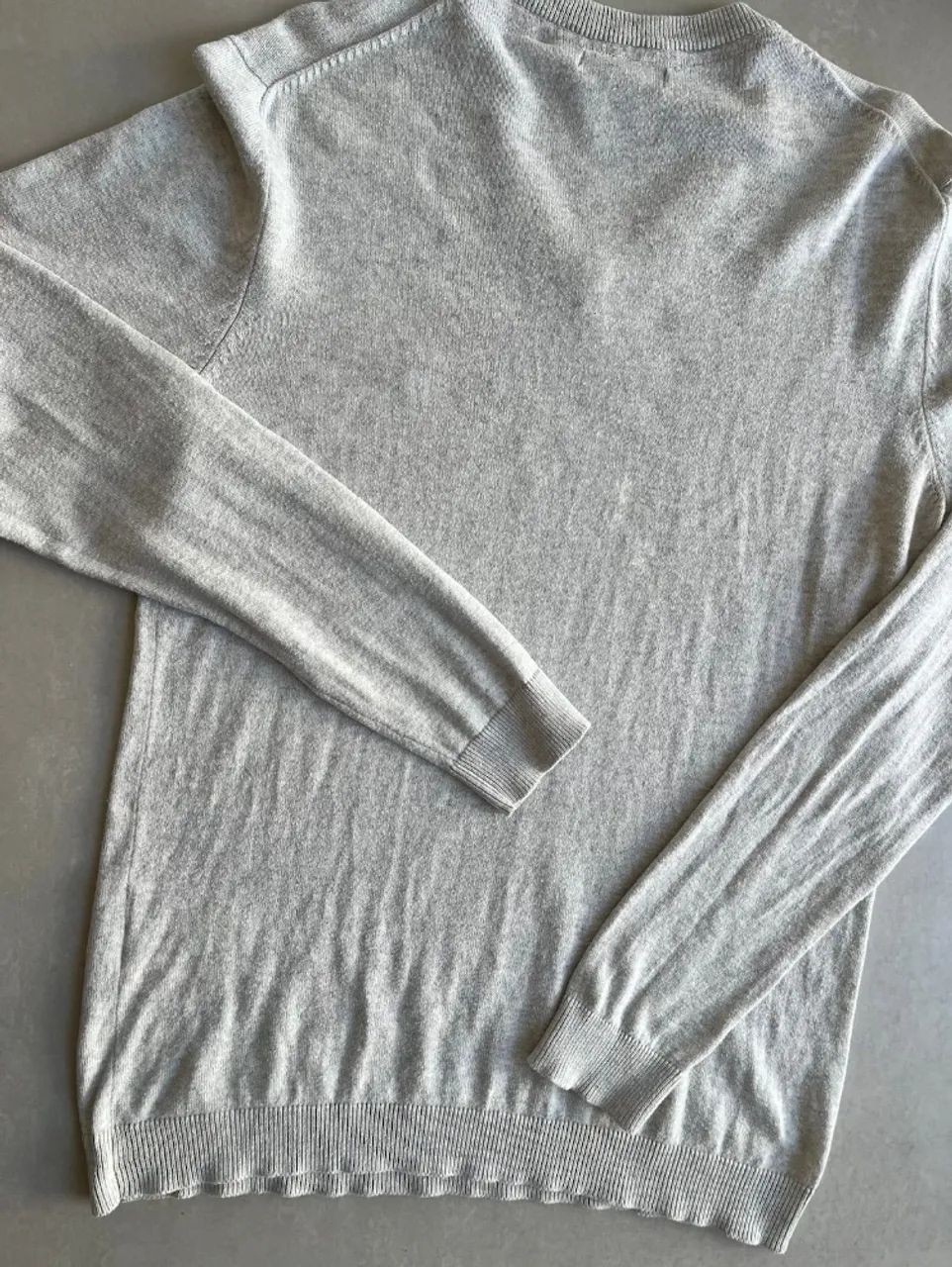 Suéter masculino Reserva  cinza claro - M - Foto 3