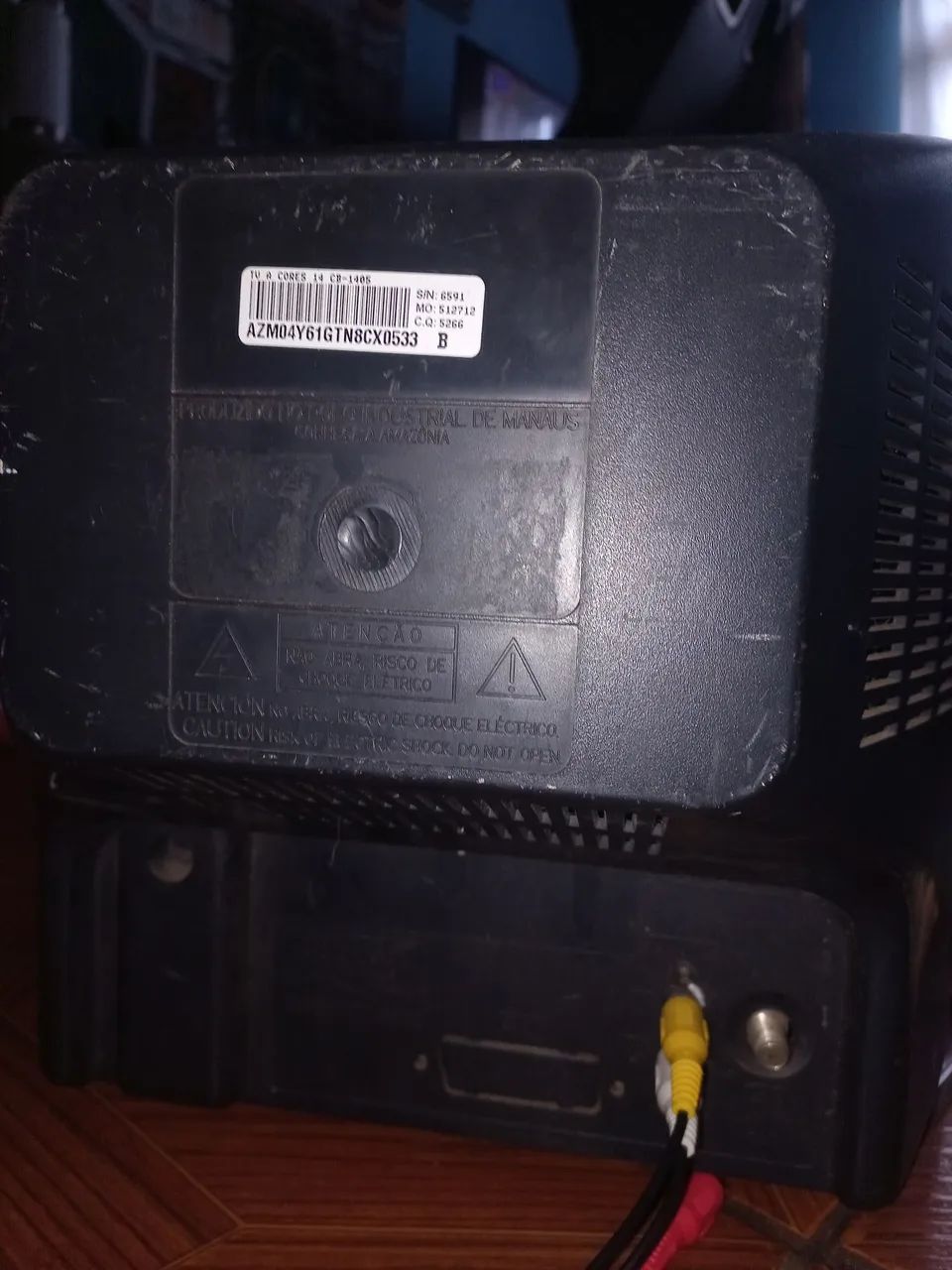 VENDO TV CYBER 14 POLEGADAS - Foto 5