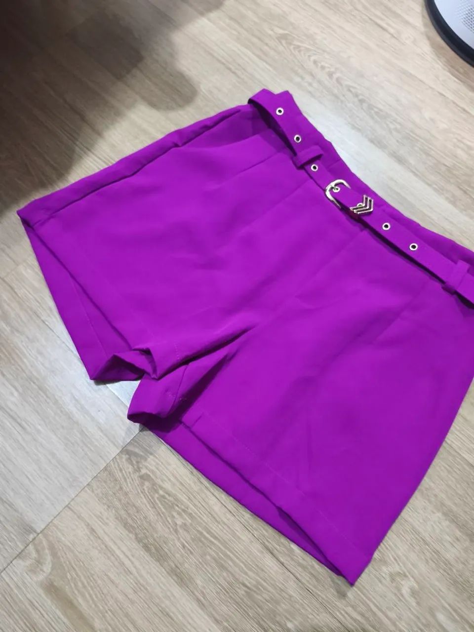 Short Alfaiataria Fúscia - Foto 5