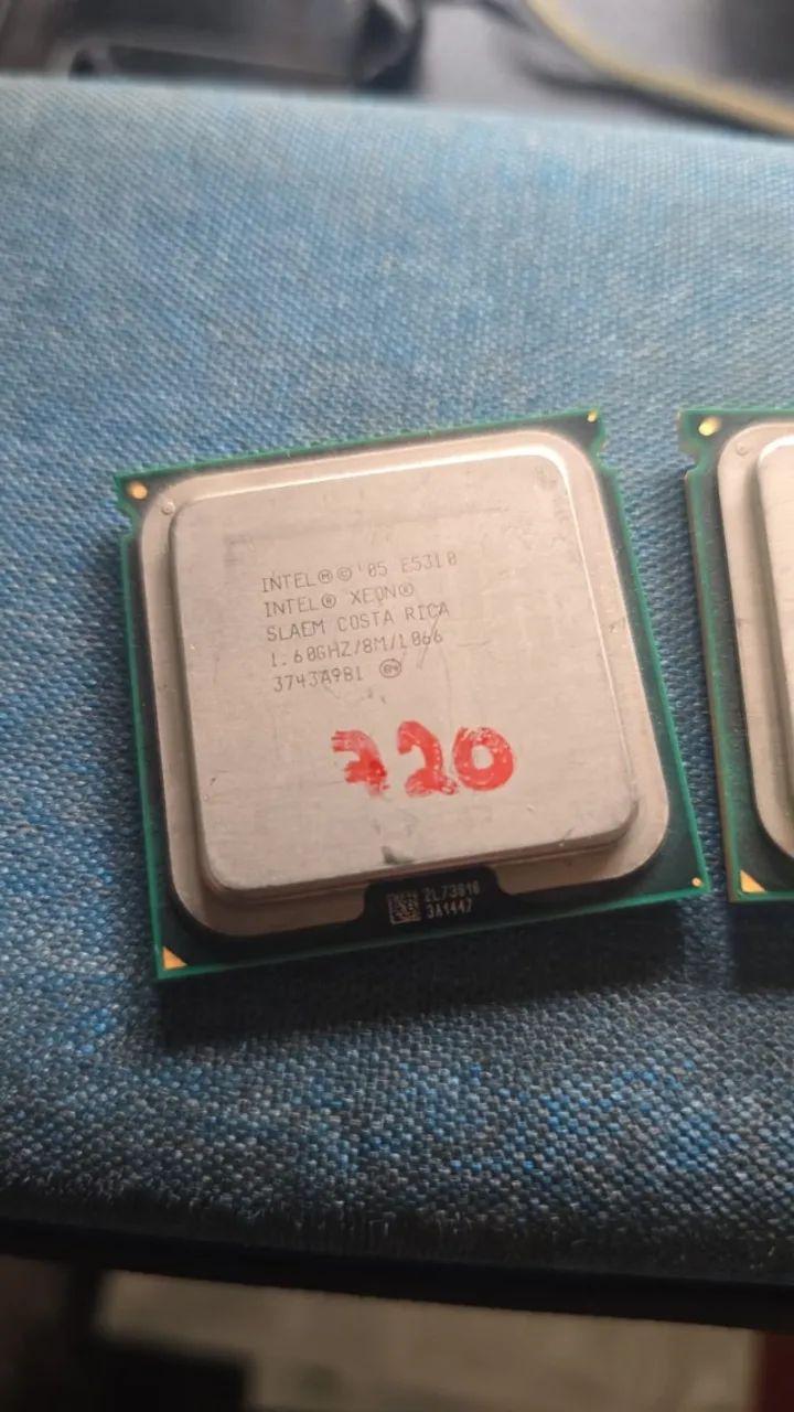 2 x Processador Intel Xeon E5310 SLAEM 4 Núcleos Cache 8MB LGA771 Servidor - Usado - Foto 4
