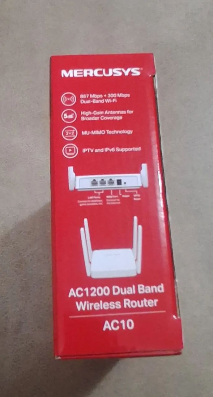 Roteador Mercusys AC10 Dual Band  - Foto 3