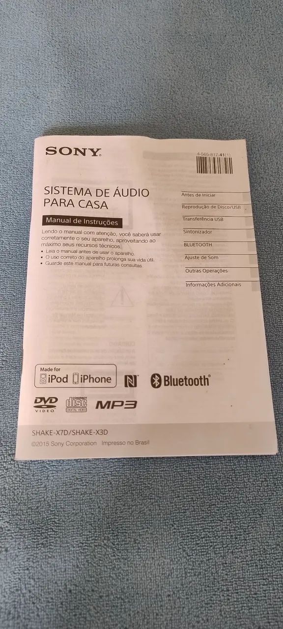 SONY SHAKE-X3D em perfeito estado - Foto 5